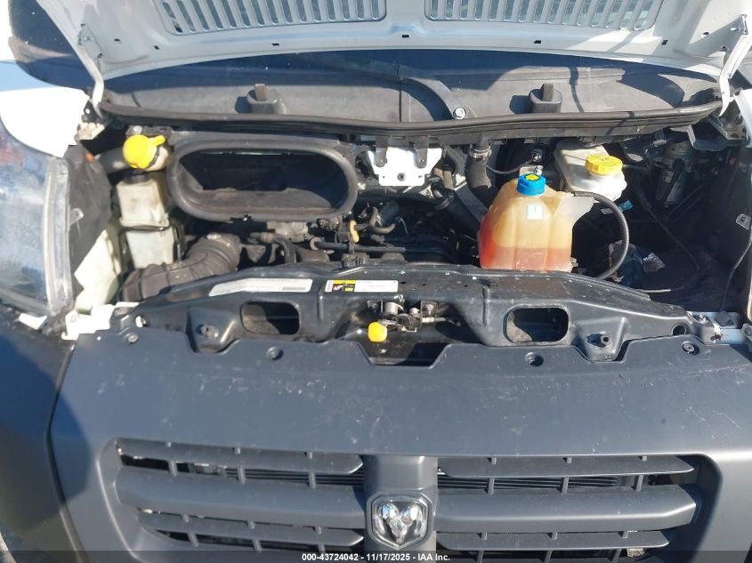 2018 Ram Promaster 1500 High Roof 136 Wb VIN: 3C6TRVBG6JE110822 Lot: 43724042