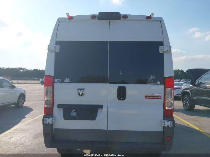 2018 Ram Promaster 1500 High Roof 136 Wb VIN: 3C6TRVBG6JE110822 Lot: 43724042