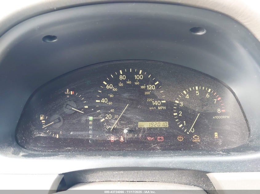 2000 Lexus Rx 300 VIN: JT6GF10U8Y0073951 Lot: 43724066