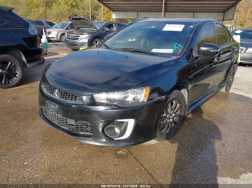 JA32U2FU4HU010973 2017 MITSUBISHI LANCER photo no. 2