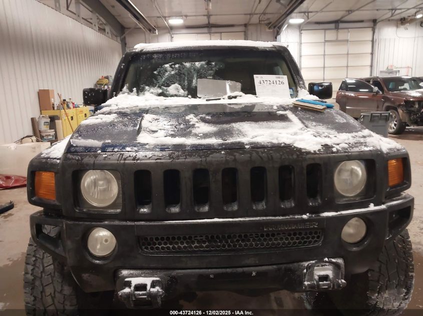 2007 Hummer H3 Suv VIN: 5GTDN13E778158453 Lot: 43724126