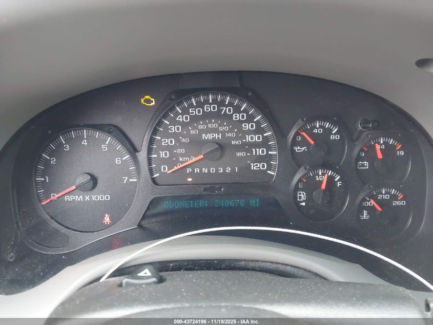 2007 Chevrolet Trailblazer Lt VIN: 1GNDT13S972306387 Lot: 43724196