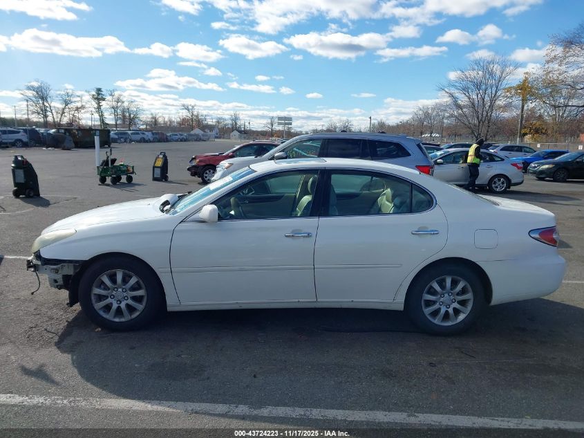 2004 Lexus Es 330 VIN: JTHBA30G145037408 Lot: 43724223