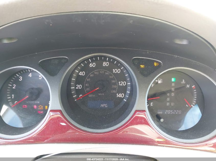 2004 Lexus Es 330 VIN: JTHBA30G145037408 Lot: 43724223