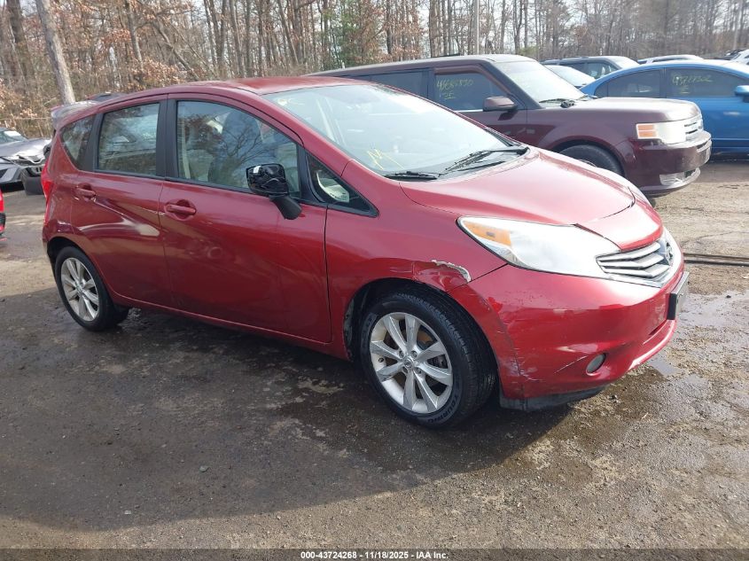NISSAN VERSA NOTE S (SR)/S PLUS/SL/SR/SV