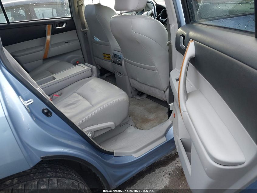 2009 Toyota Highlander Hybrid Limited VIN: JTEEW44A592029974 Lot: 43724302