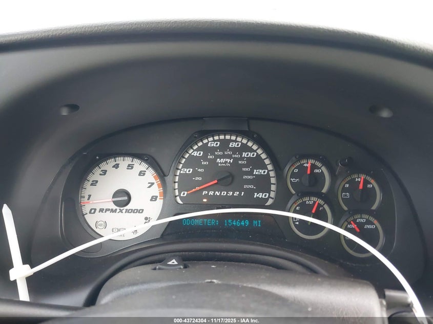 1GNES13H982225645 2008 CHEVROLET TRAILBLAZER photo no. 7