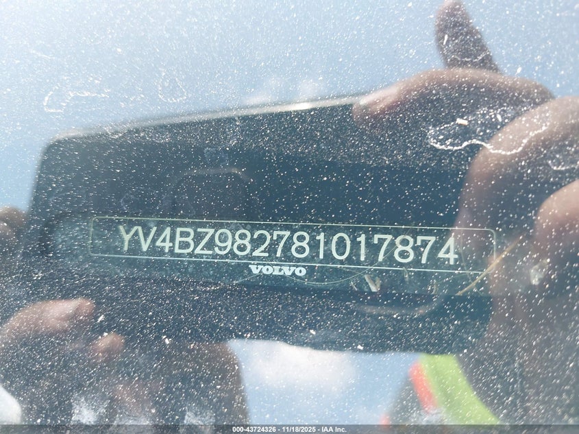 2008 Volvo Xc70 3.2 VIN: YV4BZ982781017874 Lot: 43724326