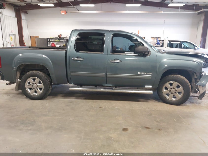 2010 GMC Sierra 1500 Sle VIN: 3GTRKVE32AG166163 Lot: 43724336