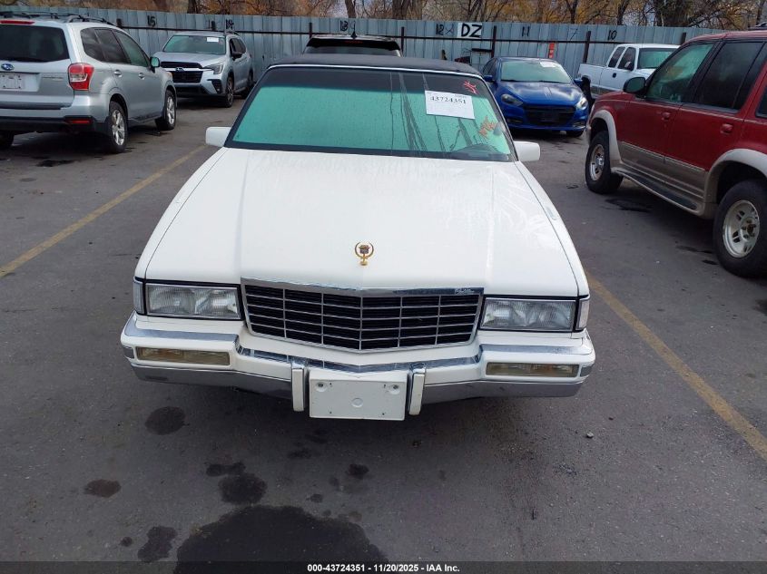 1993 Cadillac Deville VIN: 1G6CD53B2P4285155 Lot: 43724351