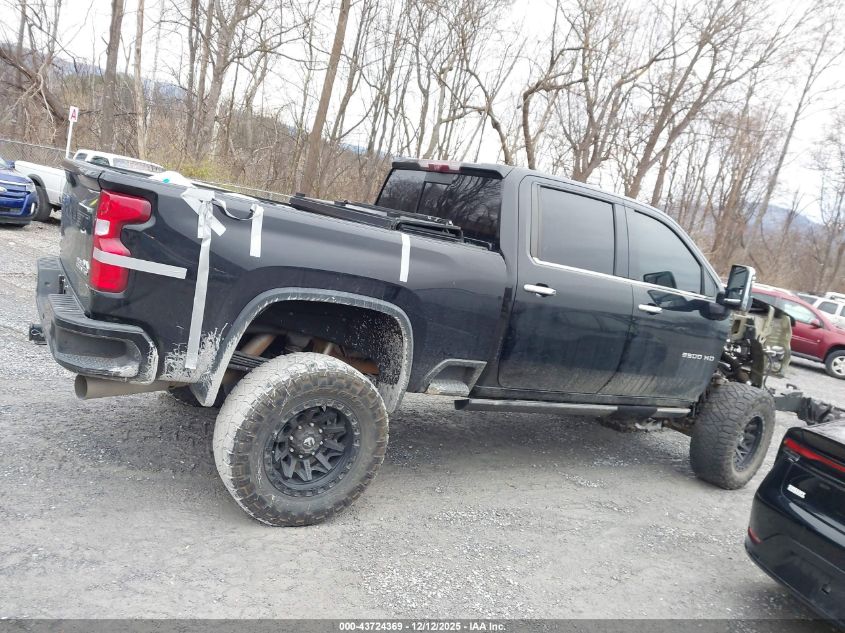 2021 Chevrolet Silverado 2500Hd VIN: 1GC4YREY1MF134709 Lot: 43724369