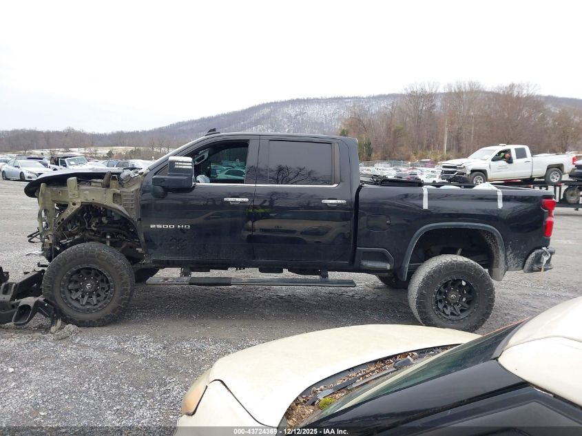 2021 Chevrolet Silverado 2500Hd VIN: 1GC4YREY1MF134709 Lot: 43724369