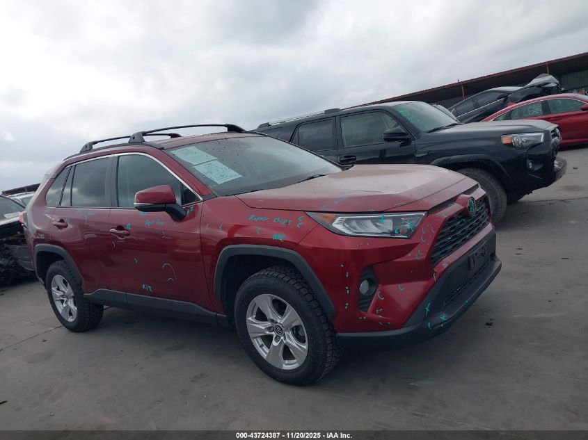 2019 Toyota Rav4 Xle VIN: 2T3W1RFV3KW047133 Lot: 43724387
