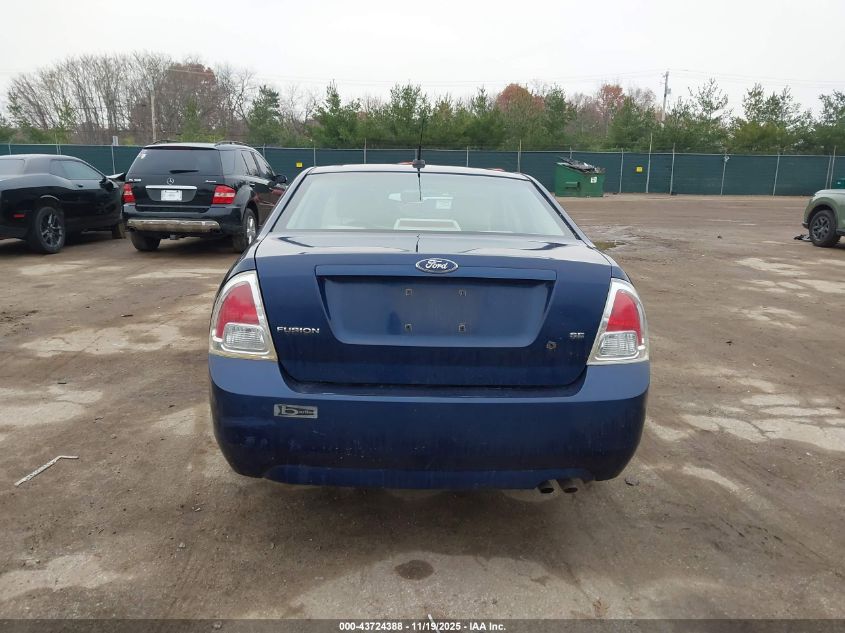 2007 Ford Fusion Se VIN: 3FAHP07Z17R186568 Lot: 43724388