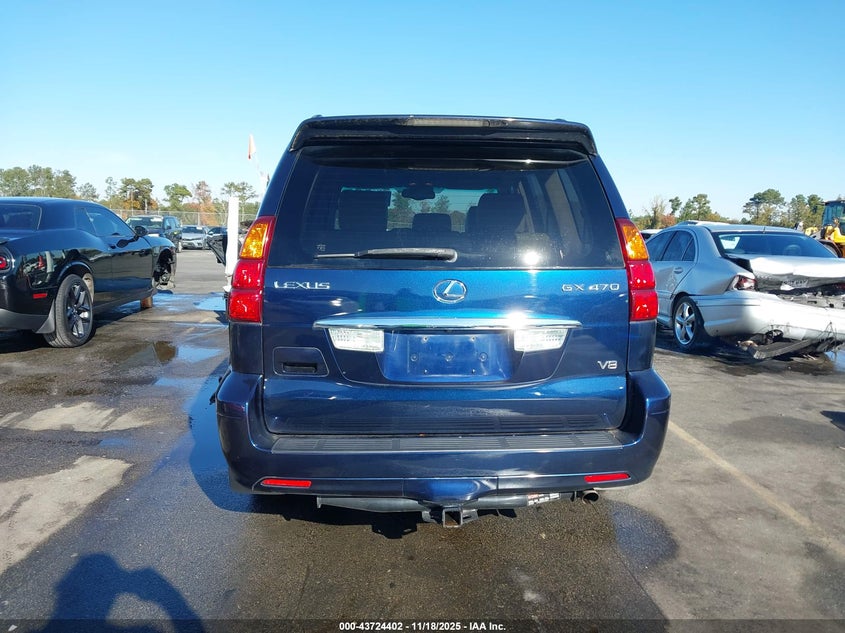 2006 Lexus Gx 470 VIN: JTJBT20X460113903 Lot: 43724402