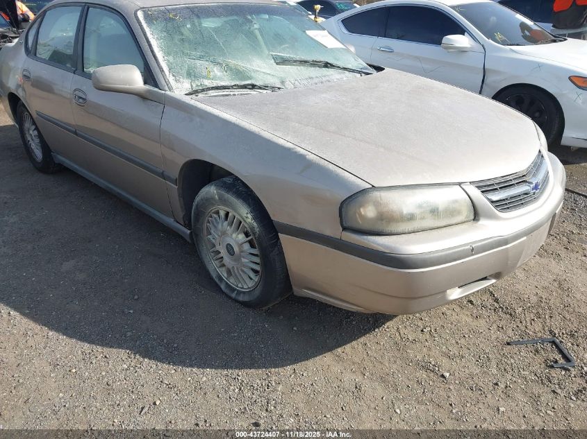 2002 Chevrolet Impala VIN: 2G1WF55EX29258487 Lot: 43724407