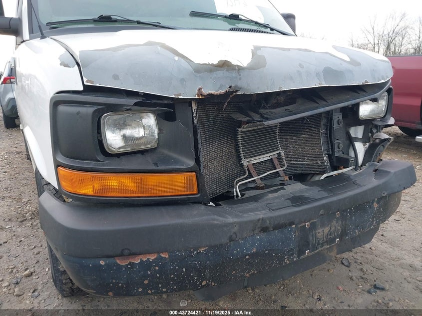 2010 Chevrolet Express 2500 Work Van VIN: 1GCZGFBA6A1177756 Lot: 43724421