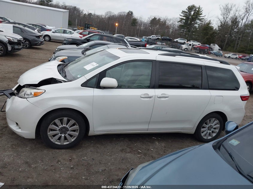 2015 Toyota Sienna Xle 7 Passenger VIN: 5TDDK3DC5FS122764 Lot: 43724423