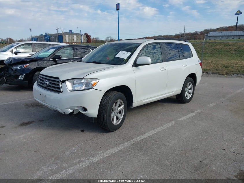 JTEDA41A092008318 2009 TOYOTA HIGHLANDER photo no. 2