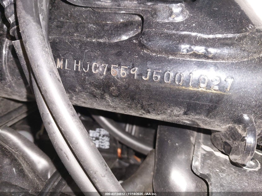 2018 Honda Grom 125 VIN: MLHJC7559J5001027 Lot: 43724512