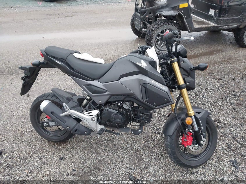 2018 Honda Grom 125 VIN: MLHJC7559J5001027 Lot: 43724512