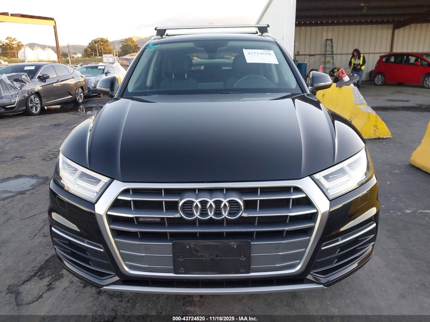 2019 Audi Q5 45 Premium VIN: WA1BNAFY1K2056611 Lot: 43724520
