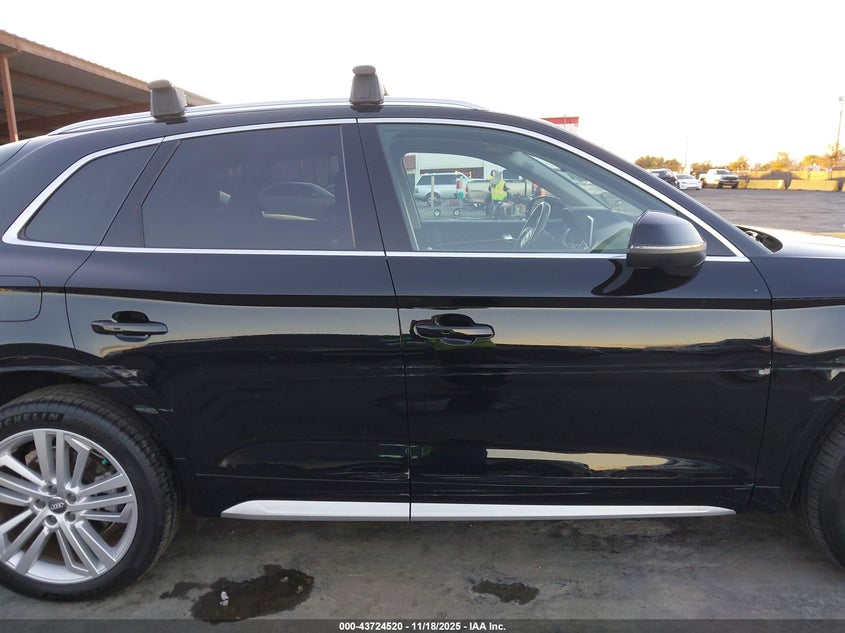 2019 Audi Q5 45 Premium VIN: WA1BNAFY1K2056611 Lot: 43724520