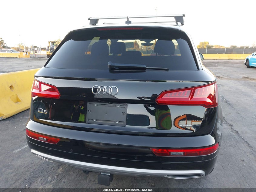 2019 Audi Q5 45 Premium VIN: WA1BNAFY1K2056611 Lot: 43724520
