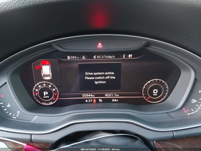 2019 Audi Q5 45 Premium VIN: WA1BNAFY1K2056611 Lot: 43724520