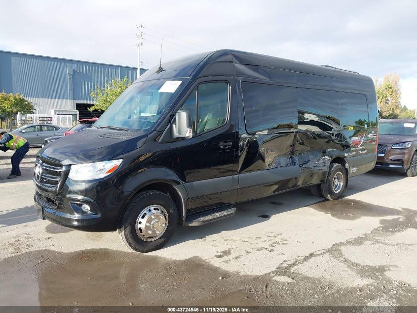 2023 Mercedes-Benz Sprinter 3500Xd High Roof 4-Cyl Diesel Ho VIN: W1X8ND3Y9PT153241 Lot: 43724546