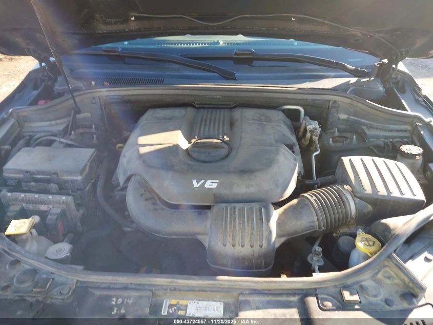 2014 Dodge Durango Sxt VIN: 1C4RDJAG0EC972877 Lot: 43724557