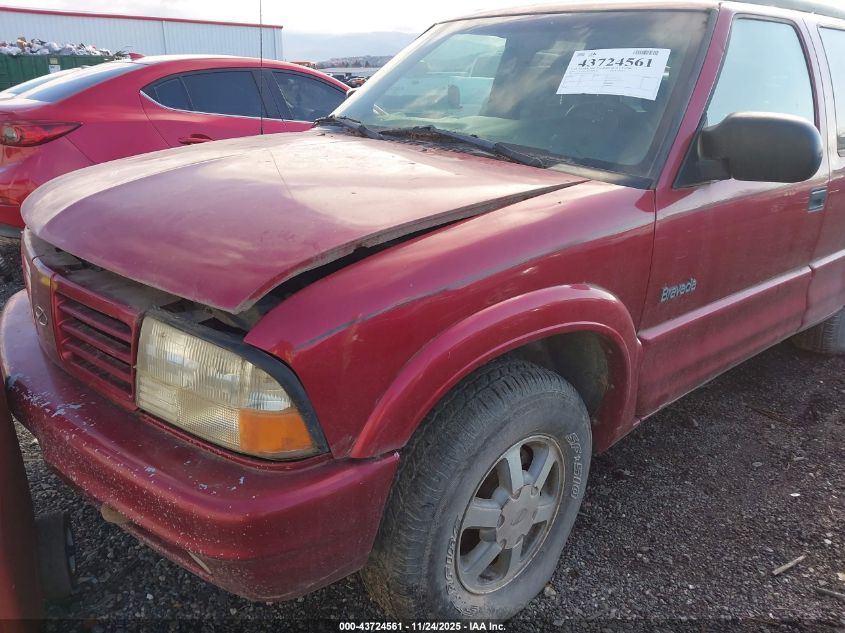 2000 Oldsmobile Bravada VIN: 1GHDT13W4Y2270194 Lot: 43724561
