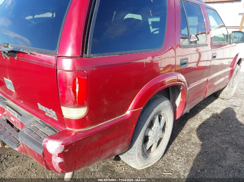 2000 Oldsmobile Bravada VIN: 1GHDT13W4Y2270194 Lot: 43724561