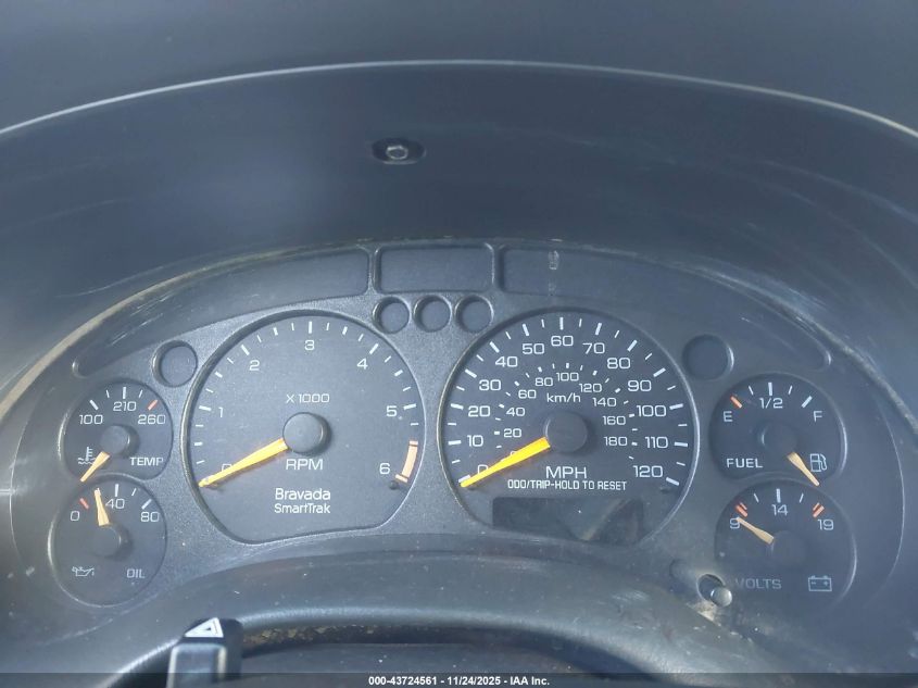 2000 Oldsmobile Bravada VIN: 1GHDT13W4Y2270194 Lot: 43724561