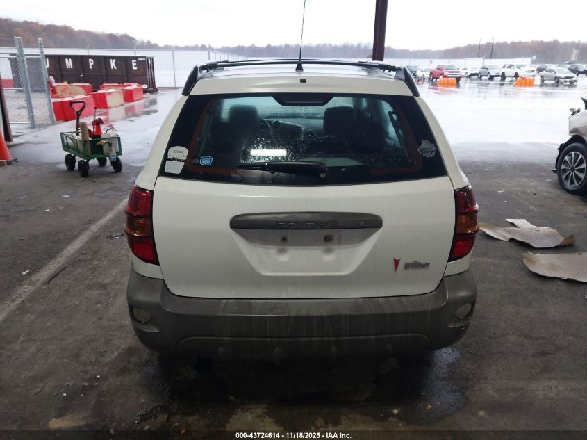 2003 Pontiac Vibe VIN: 5Y2SL62813Z408612 Lot: 43724614