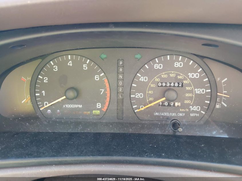 1996 Toyota Camry Le/Xle/Se VIN: 4T1BF12K0TU136200 Lot: 43724629