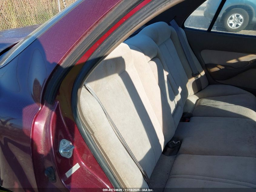 1996 Toyota Camry Le/Xle/Se VIN: 4T1BF12K0TU136200 Lot: 43724629