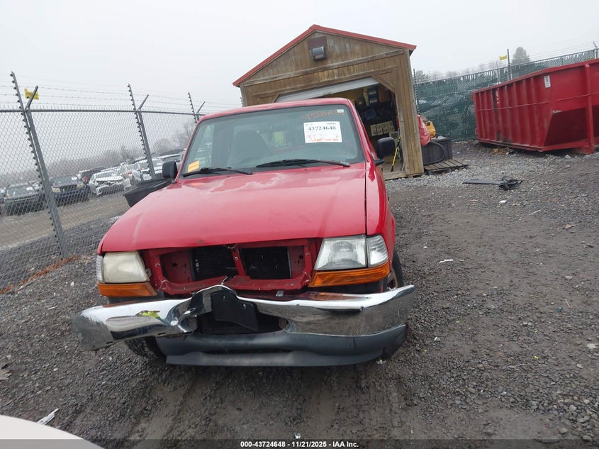 2000 Ford Ranger Xl/Xlt VIN: 1FTYR10C1YPB16562 Lot: 43724648