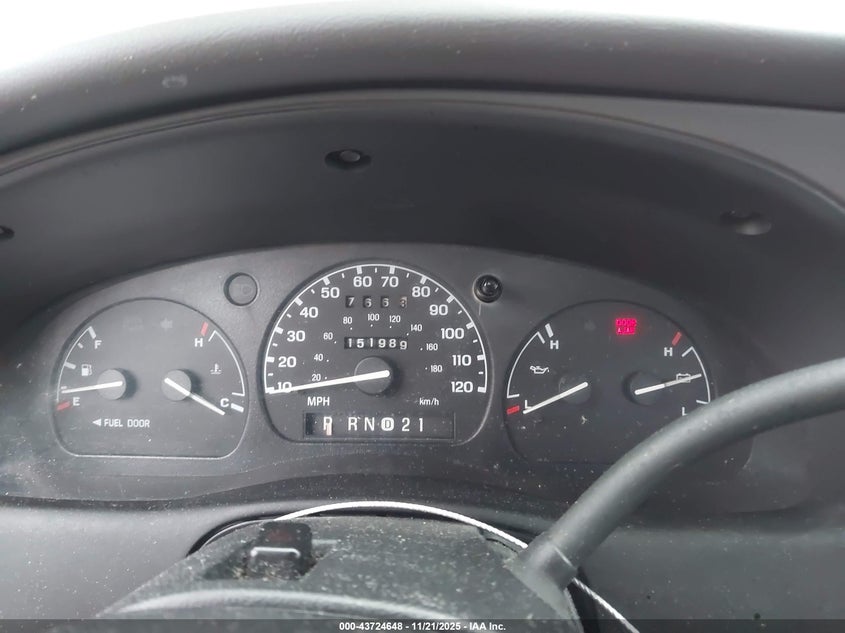 2000 Ford Ranger Xl/Xlt VIN: 1FTYR10C1YPB16562 Lot: 43724648