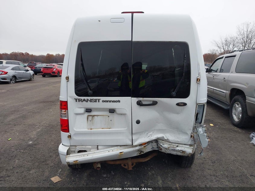 2011 Ford Transit Connect Xlt VIN: NM0LS7DNXBT062753 Lot: 43724654