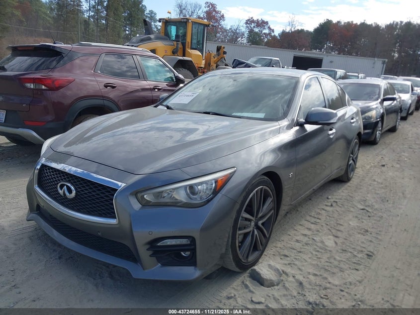 2014 Infiniti Q50 Sport VIN: JN1BV7AP5EM692483 Lot: 43724655