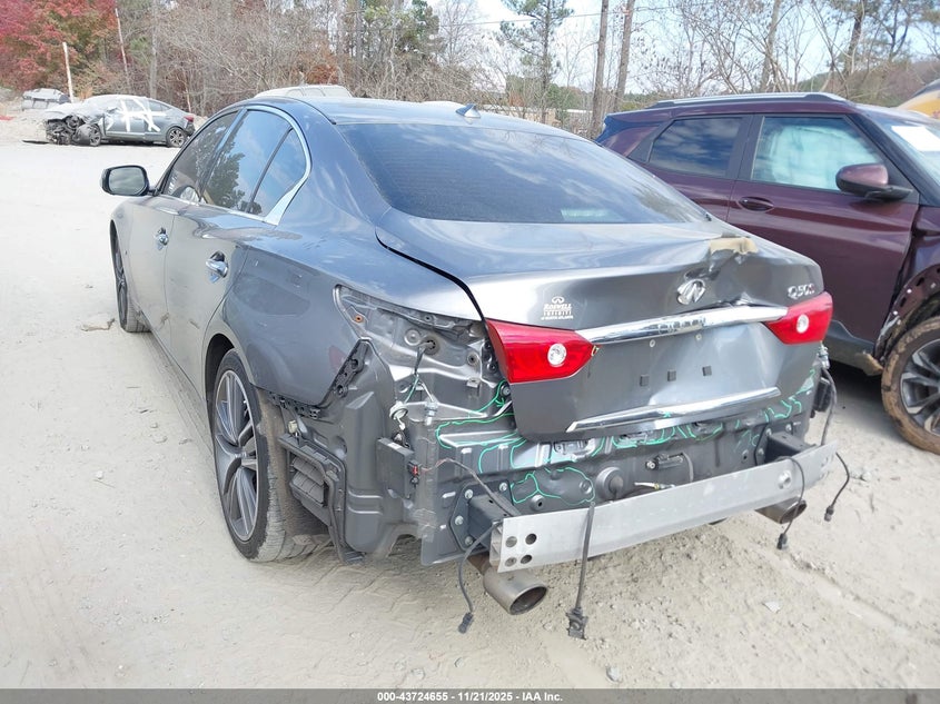 2014 Infiniti Q50 Sport VIN: JN1BV7AP5EM692483 Lot: 43724655
