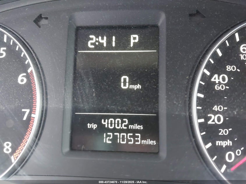 2014 Volkswagen Passat 2.5L S VIN: 1VWAP7A32EC009982 Lot: 43724670