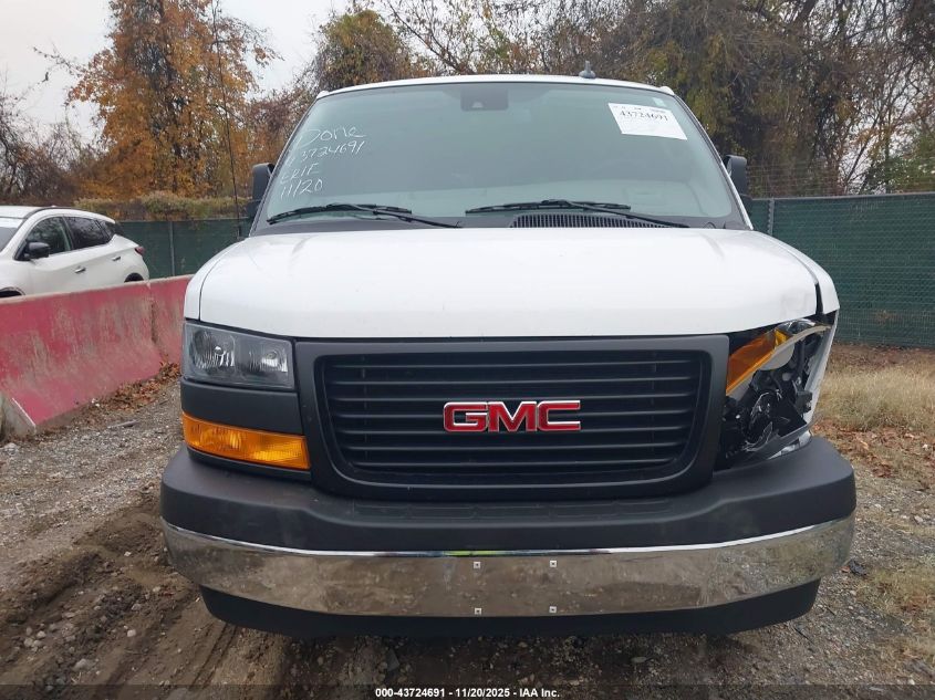 2025 GMC Savana Cargo Rwd 3500 Regular Wheelbase Work Van VIN: 1GTZ7GF7XS1100331 Lot: 43724691