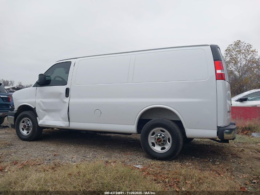 2025 GMC Savana Cargo Rwd 3500 Regular Wheelbase Work Van VIN: 1GTZ7GF7XS1100331 Lot: 43724691