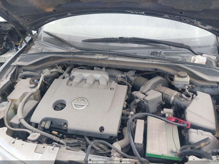 2007 Nissan Murano Sl VIN: JN8AZ08T37W528572 Lot: 43724693