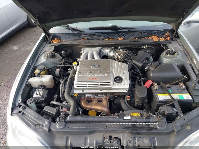 2000 Lexus Es 300 VIN: JT8BF28G4Y5076340 Lot: 43724707