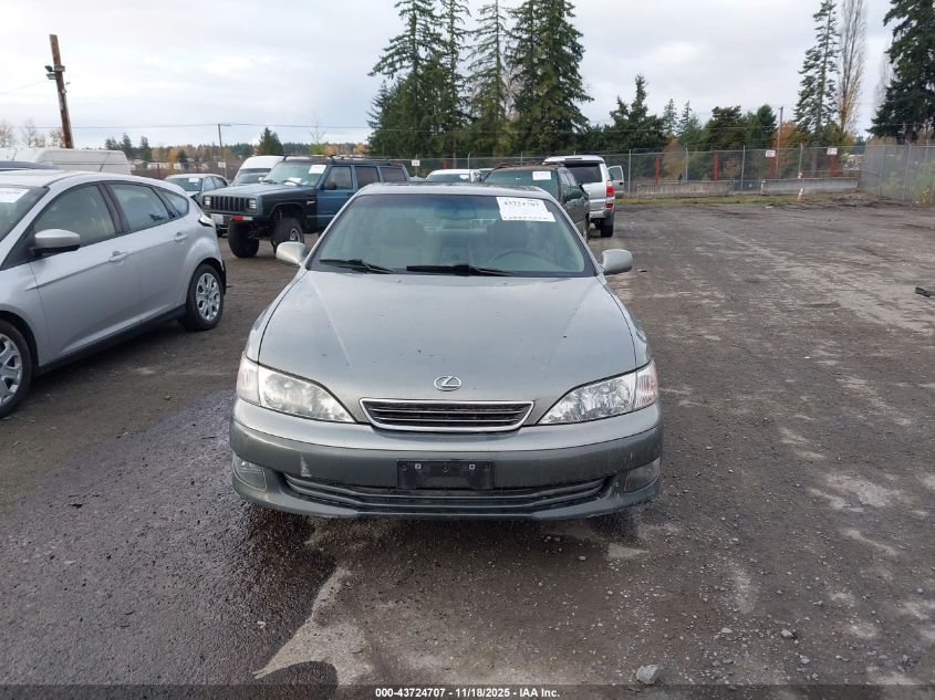 2000 Lexus Es 300 VIN: JT8BF28G4Y5076340 Lot: 43724707