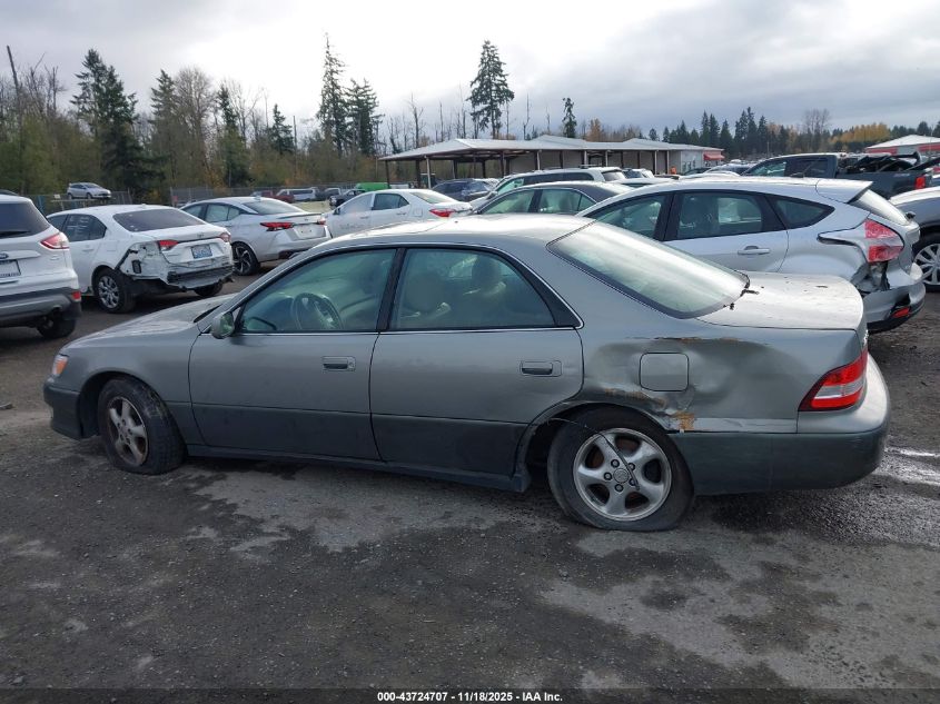 2000 Lexus Es 300 VIN: JT8BF28G4Y5076340 Lot: 43724707
