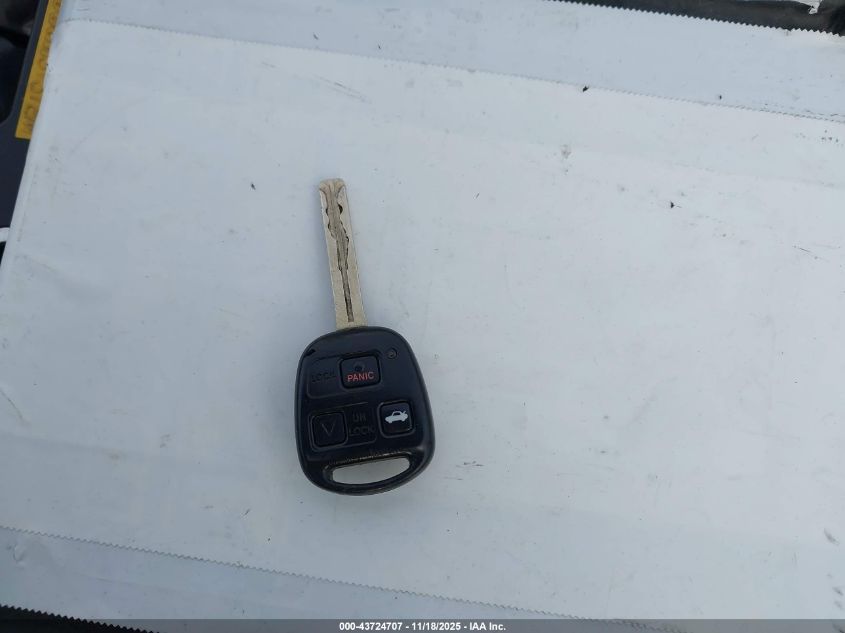 2000 Lexus Es 300 VIN: JT8BF28G4Y5076340 Lot: 43724707